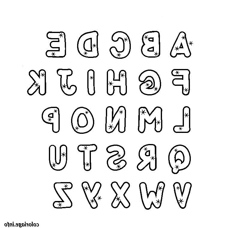 Alphabet Dessin Cool Galerie Coloriage Alphabet Majuscule Dessin