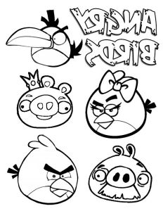 Angry Birds Dessin Beau Image Coloriage Angry Bird à Imprimer Gratuitement