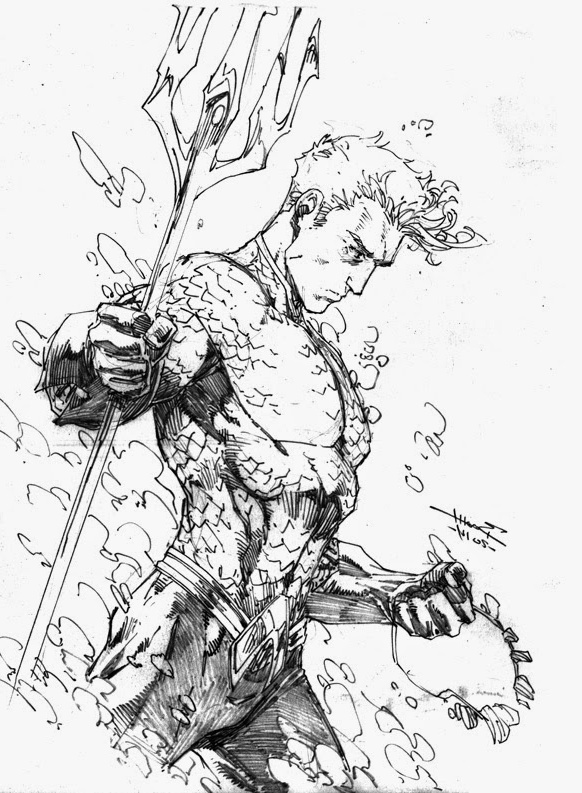 Aquaman Dessin Élégant Stock Demonpuppy S Wicked Awesome Art Blog Seems I Missed A