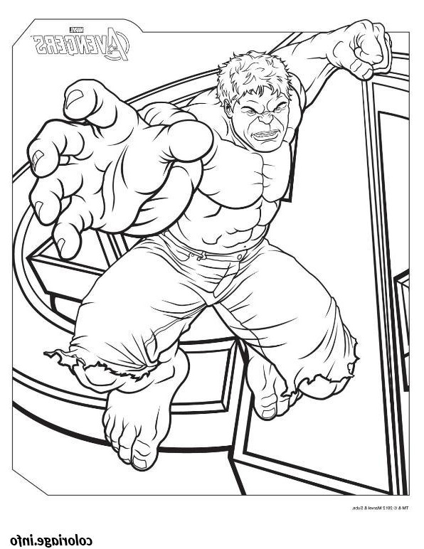 Avengers Coloriage Beau Photos Coloriage Hulk From the Avengers Marvel Dessin