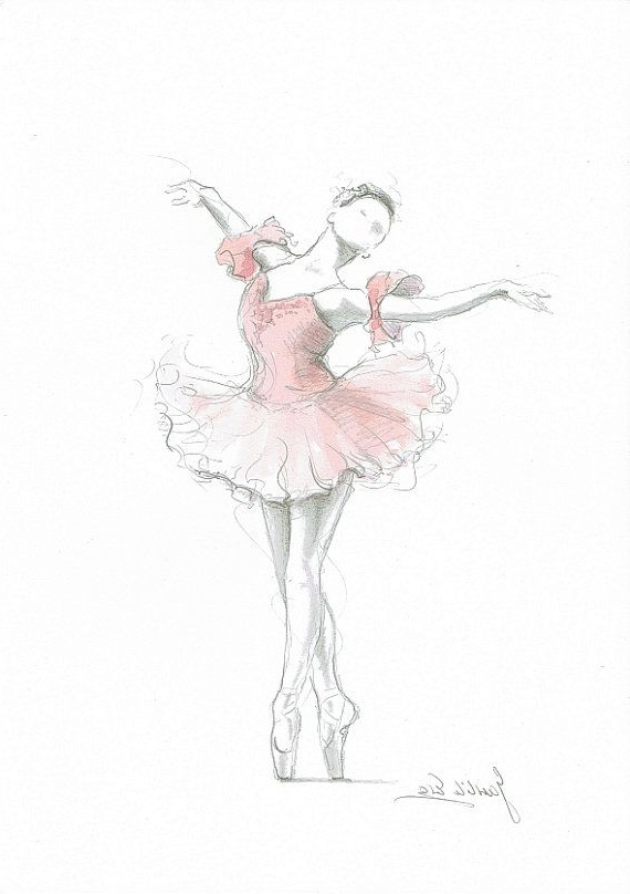 Ballerina Dessin Bestof Stock Ballerine Art Impression De Ballerine Ballerine Photo Par