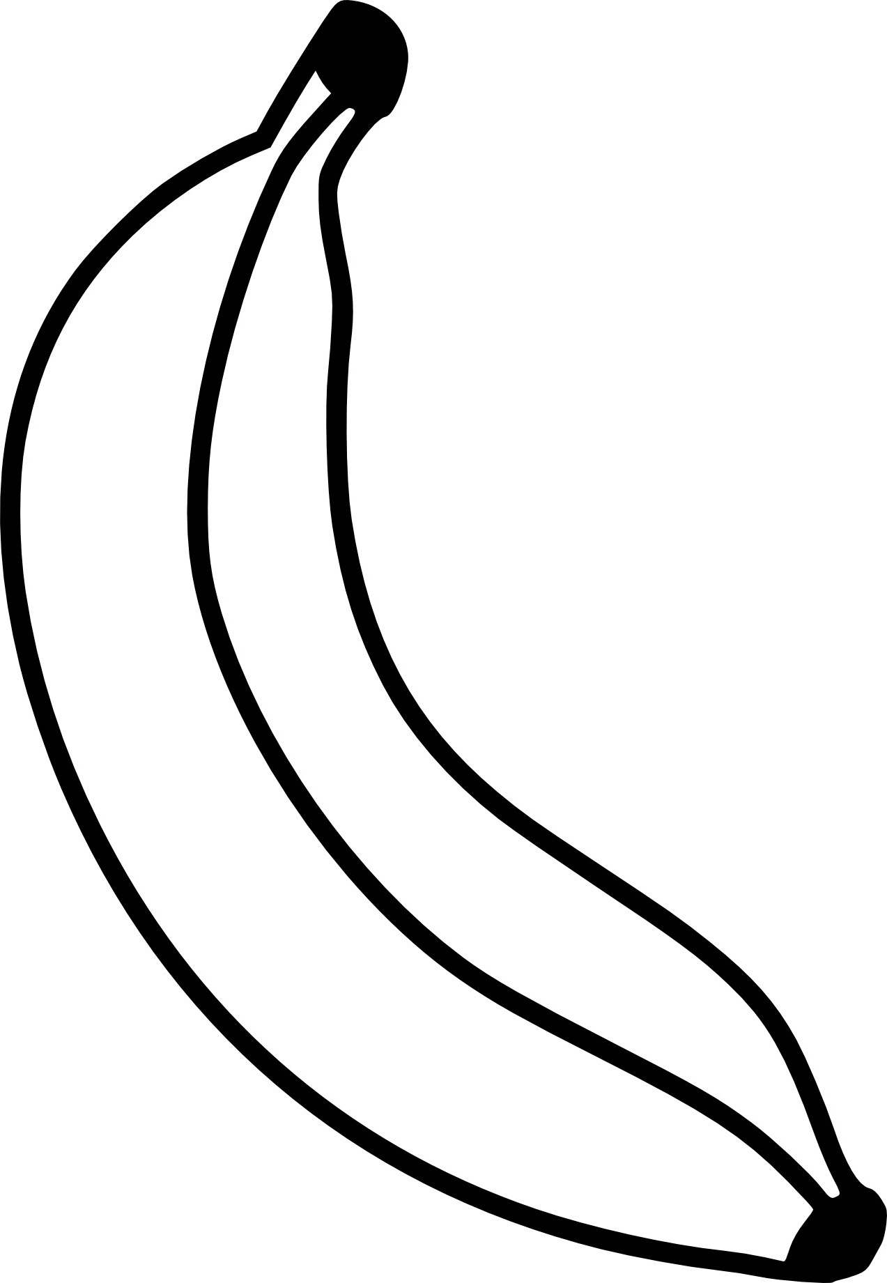 Banane à Colorier Inspirant Images Dessin De Banane