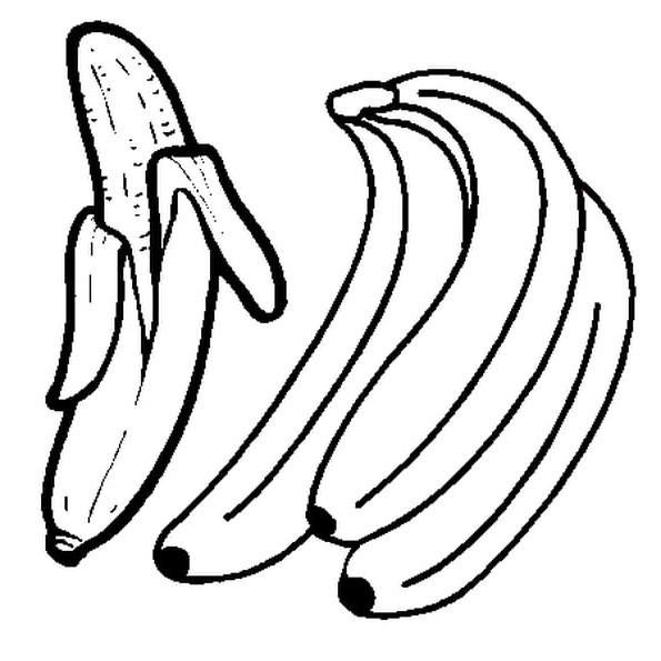Banane Coloriage Beau Images Banane Coloriage Banane En Ligne Gratuit A Imprimer Sur
