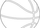 Basketball Dessin Cool Collection Basketball Ball Coloring Page
