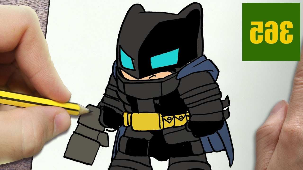 Batman Dessin Impressionnant Images Ment Dessiner Armure Batman Kawaii Étape Par Étape
