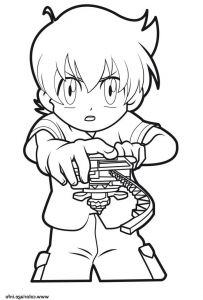 Beyblade Dessin Luxe Images Coloriage Beyblade Player Jecolorie