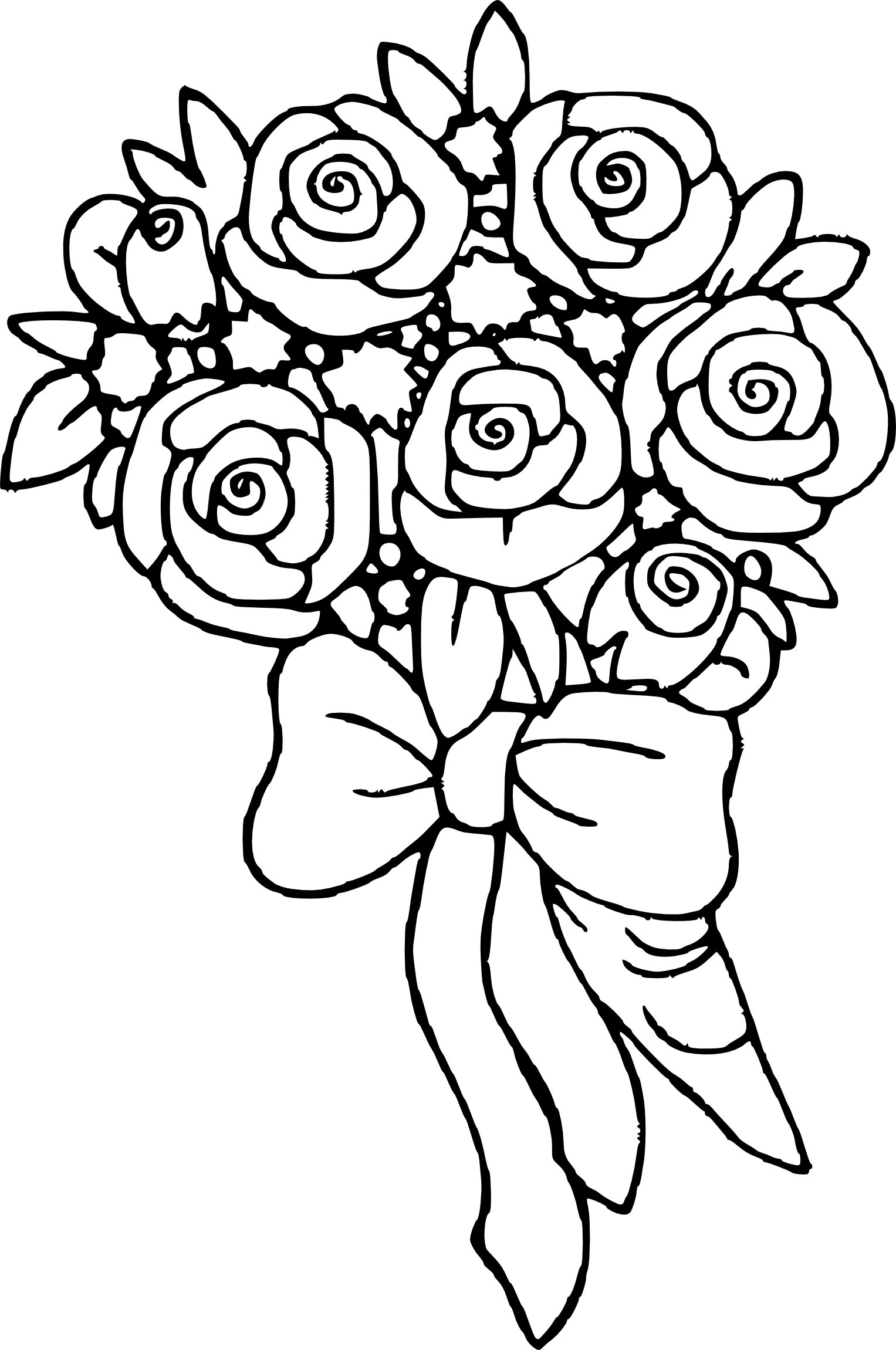 Bouquet De Fleur Dessin Luxe Images Coloriage Bouquet De Fleurs à Imprimer Sur Coloriages Fo