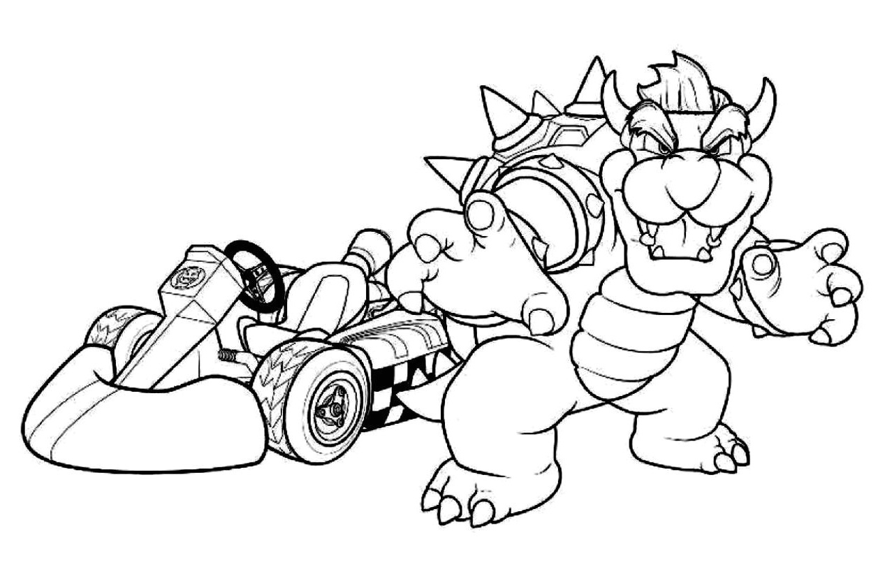 Bowser Coloriage Cool Galerie Coloriage Bowser Odyssey