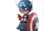 Captain America Dessin Couleur Nouveau Galerie Little Captain America by Alberto Varanda Illustration