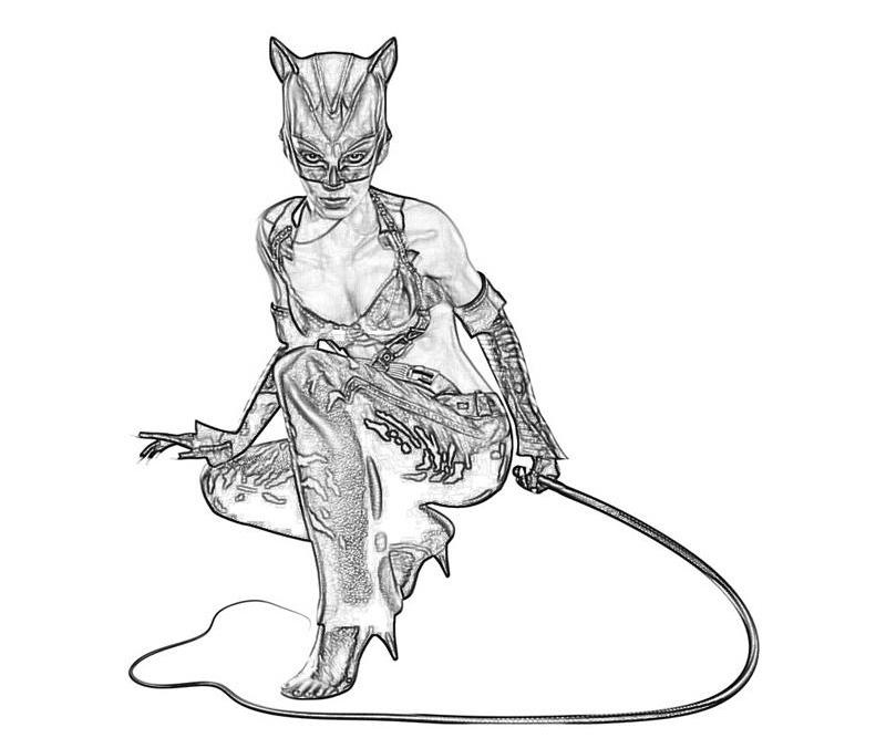 Catwoman Coloriage Beau Image Catwoman 16 Superheroes – Printable Coloring Pages