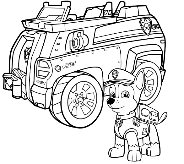 Chase Pat Patrouille Coloriage Luxe Photos Coloriage Et Dessins Pat Patrouille Ou Paw Patrol