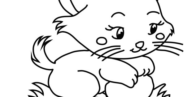 Chat Dessin Mignon Bestof Photos Dessins De Coloriage Lapin