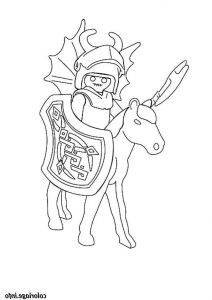 Chevalier Coloriage Luxe Collection Coloriage Playmobil Chevalier Dessin