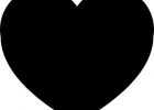 Coeur Noir Et Blanc Luxe Image En forme De Coeur Noir