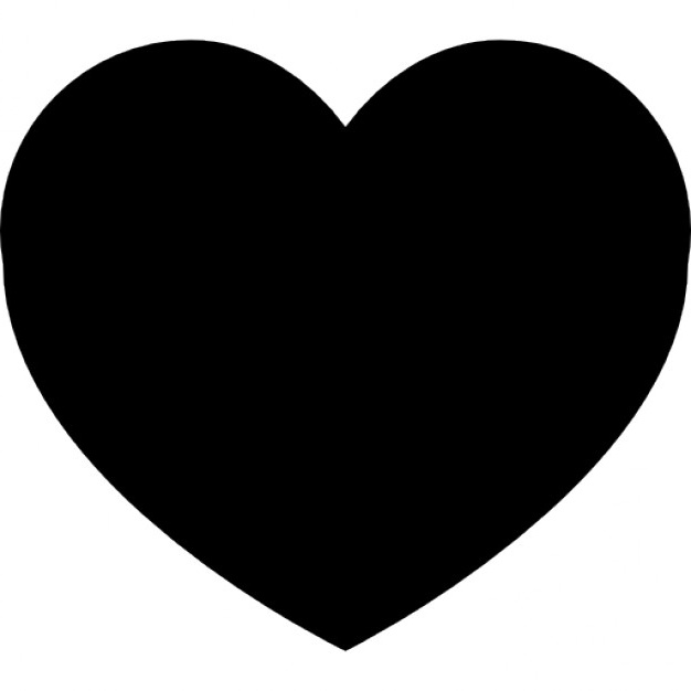Coeur Noir Et Blanc Luxe Image En forme De Coeur Noir
