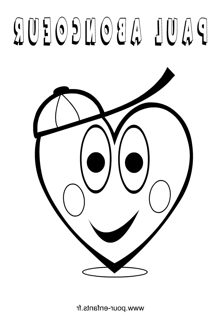 Coeurdessin Beau Photos Heart Coloring Pages