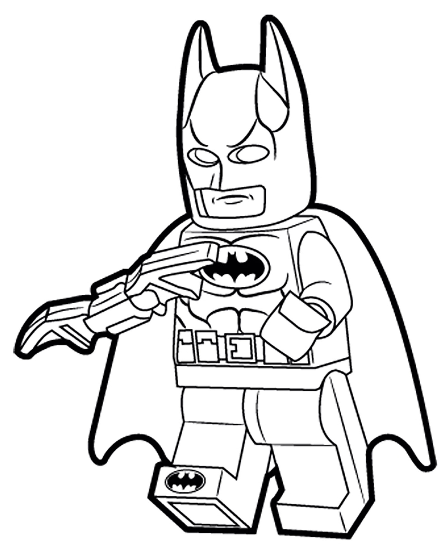 Coloriage à Imprimer Batman Unique Photos Lego Batman 1 Coloriage Lego Batman Coloriages Pour