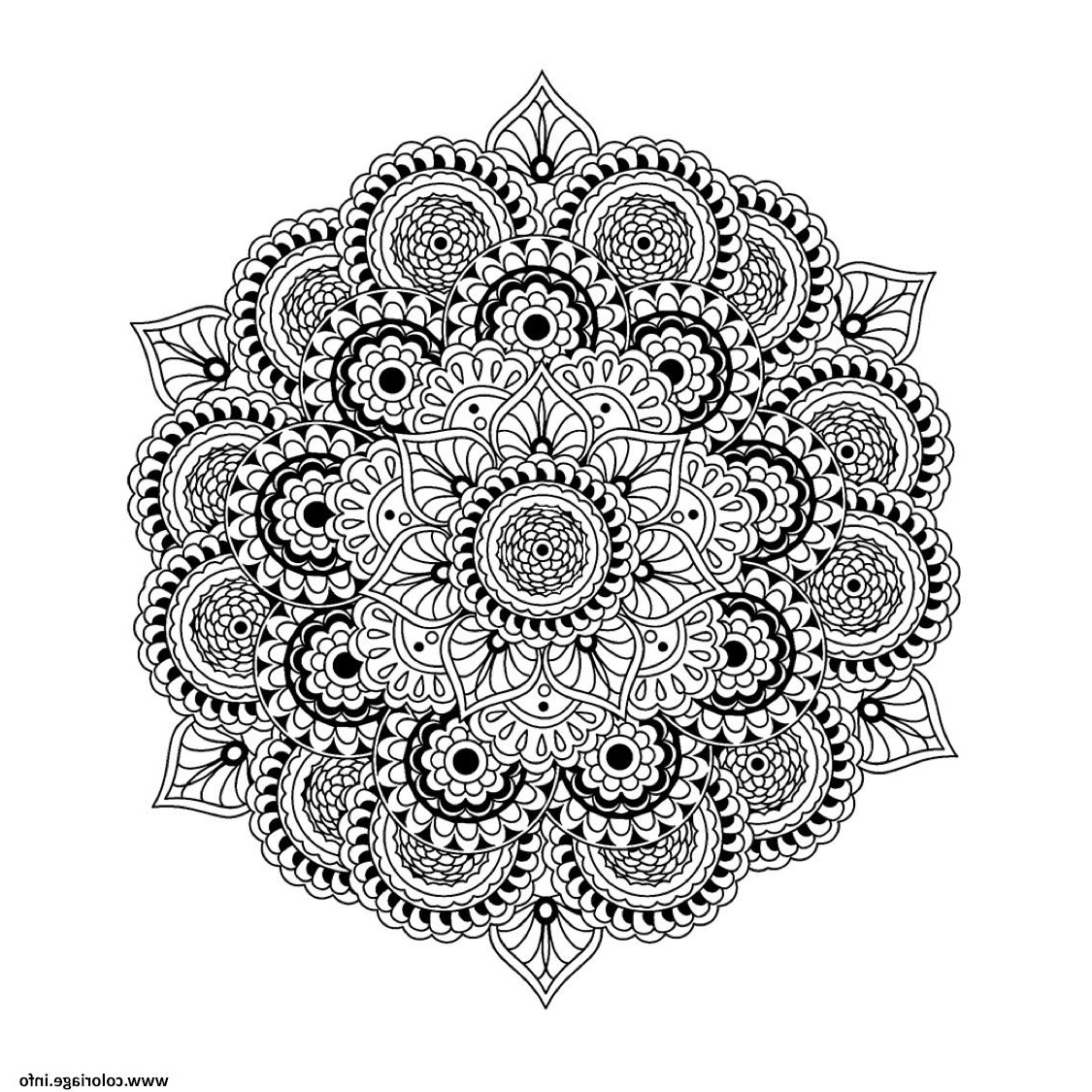 Coloriage à Imprimer Mandala Difficile Chien Bestof Stock Coloriage Mandala Plexe Difficile Pour Adulte Art