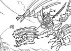 Coloriage A Imprimer Ninjago Beau Images Coloriage Ninjago Sur Un Dragon Ninja Dessin