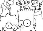 Coloriage à Imprimer Simpson Beau Collection Simpson 37 Dessins Animés – Coloriages à Imprimer