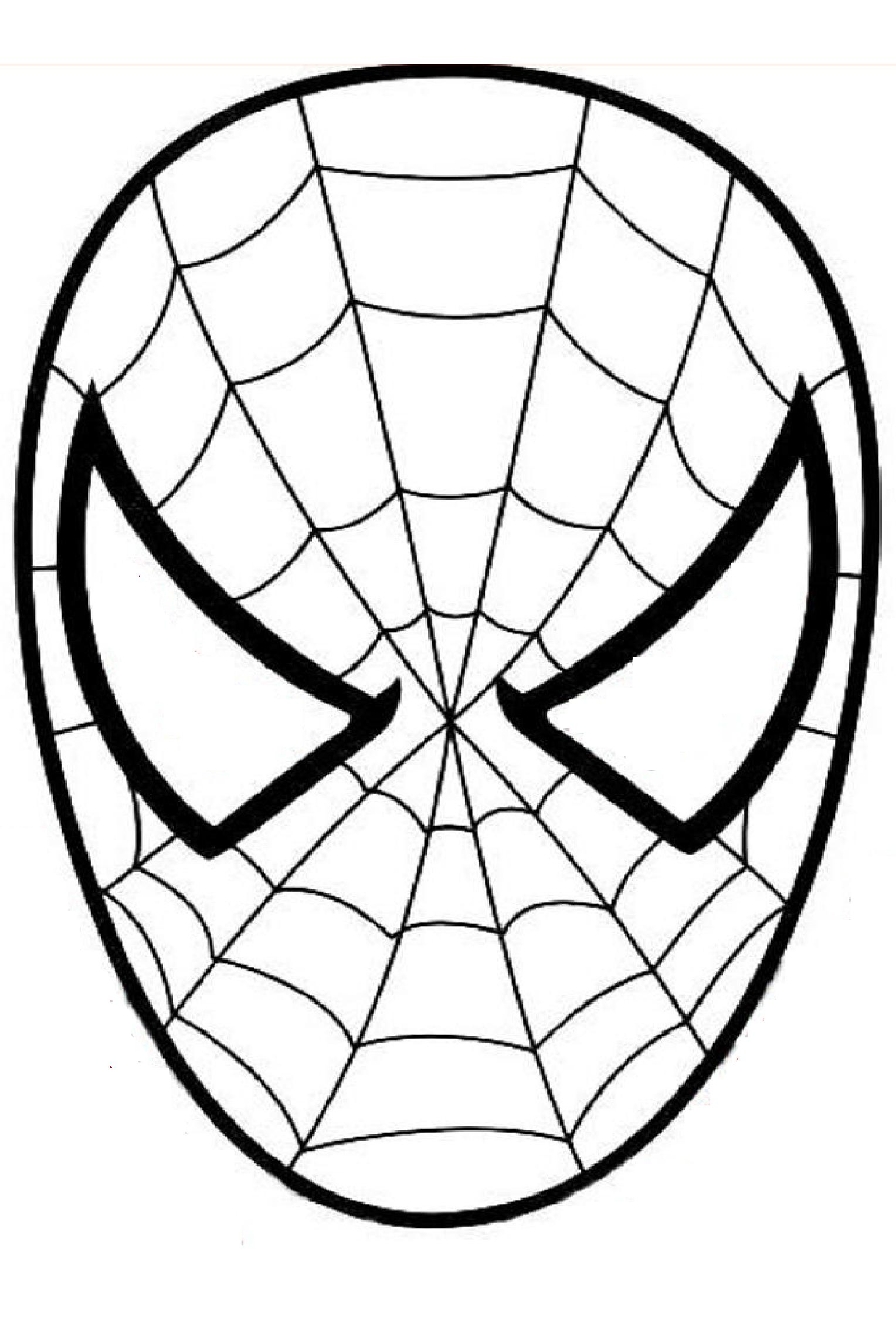 Coloriage A Imprimer Spiderman Beau Galerie Masque Spiderman A Colorier Découpage A Imprimer