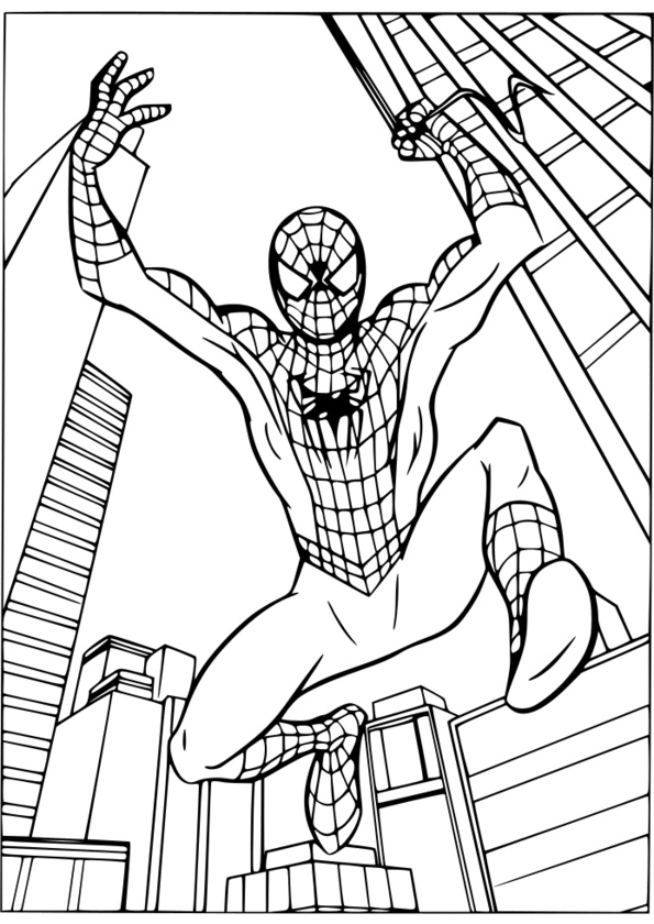 Coloriage A Imprimer Spiderman Élégant Images Coloriage Spiderman Gratuit Jeux