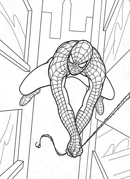 Coloriage à Imprimer Spiderman Inspirant Photos Coloriage Spiderman Spiderman à Imprimer Gratuit