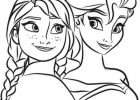 Coloriage Anna Et Elsa Inspirant Photos La Reine Des Neiges Coloriage Anna