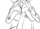 Coloriage Anna Et Elsa Unique Collection Coloriage Elsa Anna Et Dessin à Imprimer