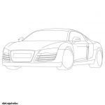 Coloriage Audi Beau Photos Pin Coloriage Voiture Audi R8 A