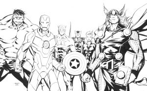 Coloriage Avengers à Imprimer Nouveau Image Avengers Super Héros – Coloriages à Imprimer