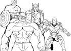 Coloriage Avengers Cool Image Avengers 14 Super Héros – Coloriages à Imprimer