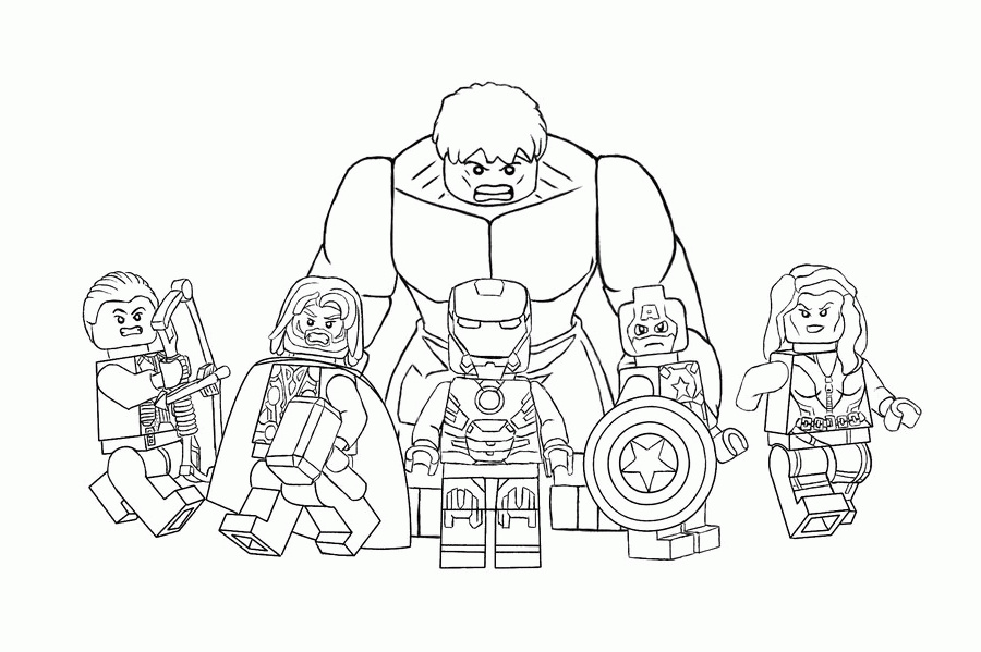 Coloriage Avengers Lego Beau Photos Lego Avenger Coloring Pages Coloring Home