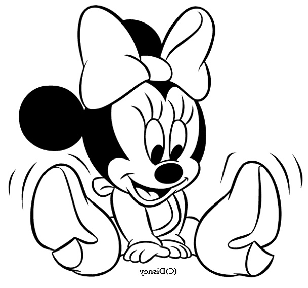 Coloriage Bébé Disney Inspirant Stock Bébé Mickey Coloriage