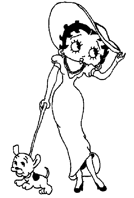 Coloriage Betty Boop Inspirant Stock 68 Dessins De Coloriage Betty Boop à Imprimer Sur