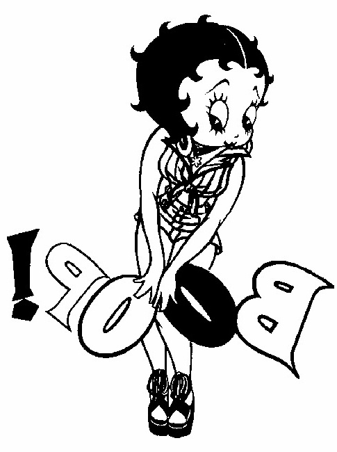 Coloriage Betty Boop Luxe Images Betty Boop 34 Dessins Animés – Coloriages à Imprimer