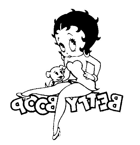 Coloriage Betty Boop Unique Collection Coloriage Betty Boop