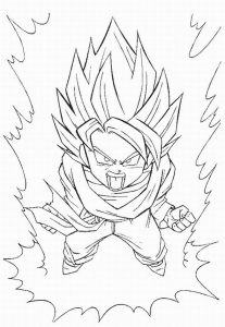 Coloriage Black Goku Bestof Stock Imprime Los Mejores Dibujos Anime Para Colorear