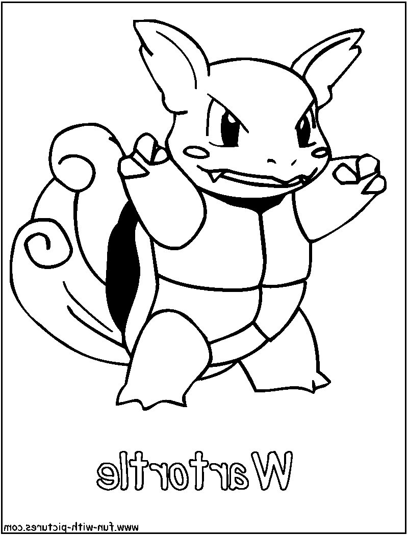 Coloriage Brindibou Beau Image Squirtle Wartortle Blastoise Pokemon Coloring Pages