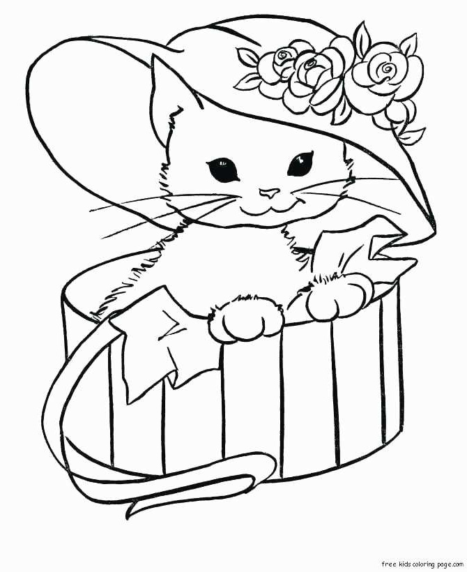 dessin de chat a imprimer beau coloriage chien coloriage chien et chat a imprimer gratuit frais