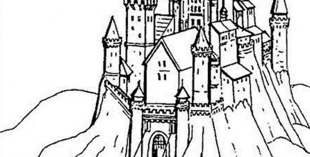 Coloriage Château Bestof Photos 20 Dessins De Coloriage