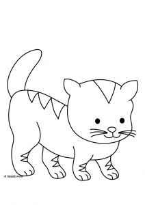 Coloriage Chaton Luxe Collection Coloriage Chaton