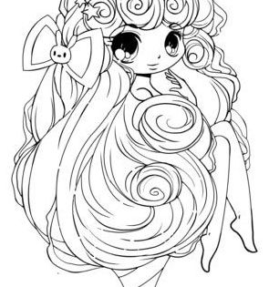 Coloriage Chibi Inspirant Photos Chibi Cotton Candy Girl Coloring Page ...