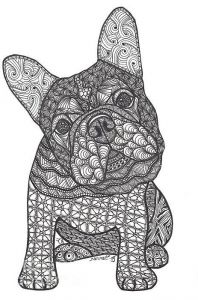 Coloriage Chiens Inspirant Image Can We French Bulldog Art Print