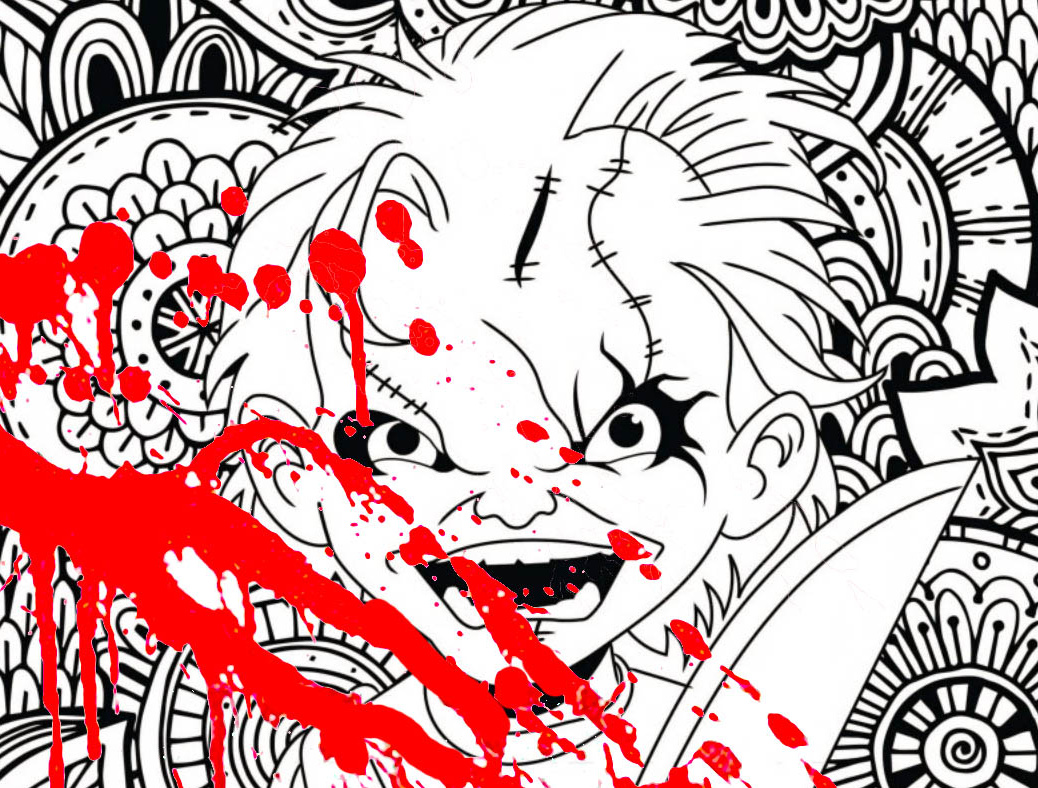 Coloriage Chucky Luxe Photos Hidden the Blog Coloring Pages for Adults