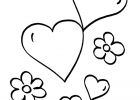 Coloriage Coeur Fleur Élégant Collection Coloriage à Imprimer Coeurs Et Fleurs