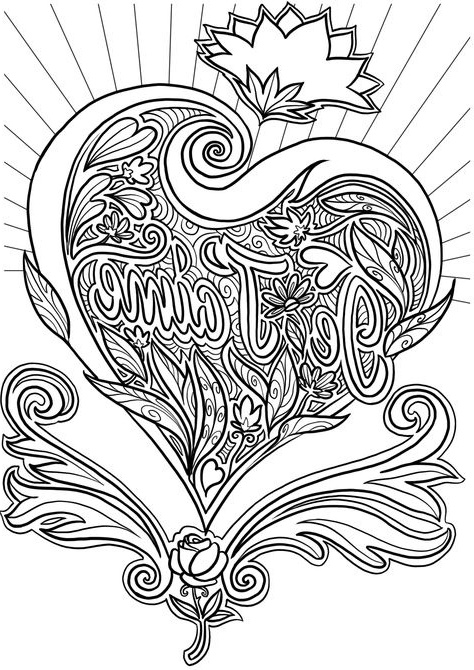 Coloriage Coeur Mandala Unique Galerie Coloriage Coeur Mandala New 53 Best Th¨me De L Amour