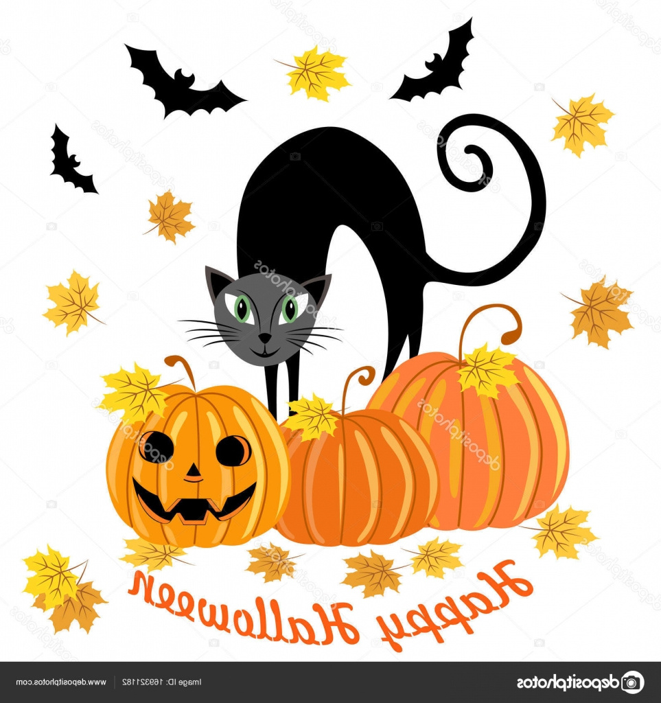 Coloriage D&amp;#039;halloween à Imprimer Gratuit Luxe Stock Carte De Voeux Avec Halloween Dessin Avec Des Citrouilles