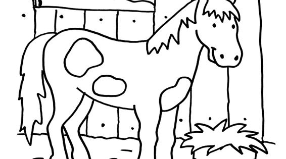 Coloriage De Chevaux Dans Leur Box Unique Images Coloriage à Imprimer