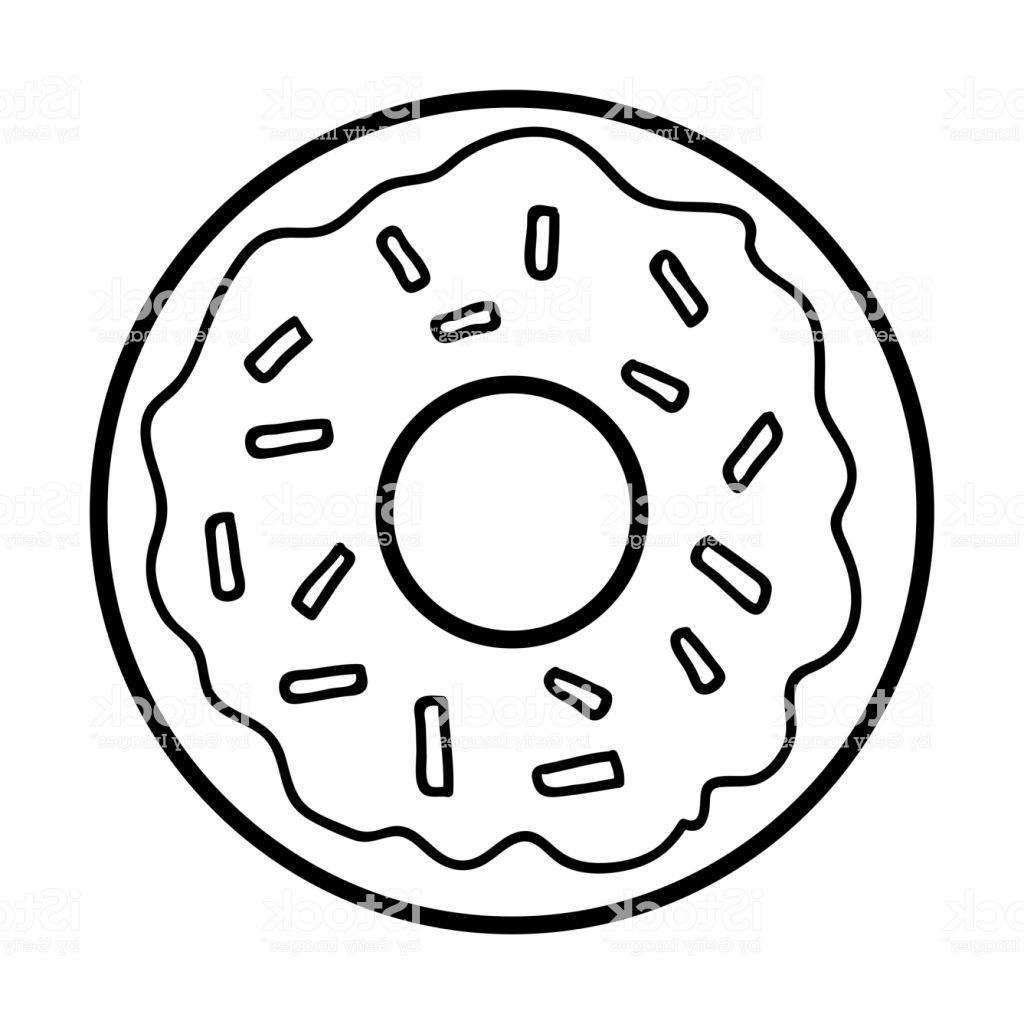 Coloriage De Donuts Cool Images Livre De Coloriage Donut Vecteurs Libres De Droits Et Plus